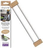 OEM Natuurlijk afdruiprek met organizer, gootsteenorganizer, houder voor gebruiksvoorwerpen, gemaakt van 100% natuurlijk materiaal