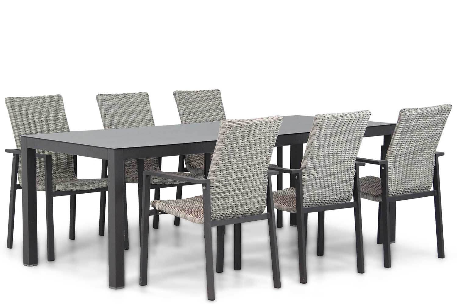 Lifestyle Garden Furniture Upton/Madras 220 cm dining tuinset 7-delig - 7434223512522