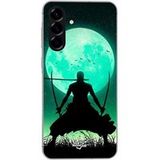 Maniacase Etui Voor Samsung Galaxy A26 Roronoa Zoro Driedubbel Zwaard Volle Maan