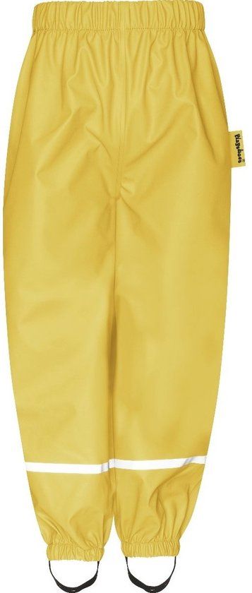 Playshoes Regenbroek met Fleece voering Kinderen Yellow Maat 86cm