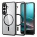Spigen Ultra Hybrid (MagFit) coque de téléphone portable 16 cm (6.3") étui Transparent, Noir