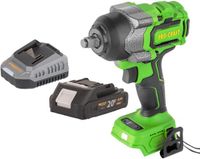 Procraft PWA36bb accu-slagmoersleutel 20 V 850 Nm 1/2" borstelloos + 1x accu 2,0 Ah + oplader