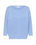 Saint Tropez A2561, MilaSZ R-Neck Pullover Dames Trui - Kentucky Blue