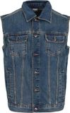 Urban Classics Denim Vest Mouwloos Jas Spijker Jas S Blauw