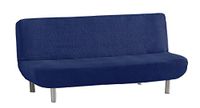 Eysa Aquiles Elastische bankovertrek Clic Clac 3-zits, polyester-katoen, blauw, 37 x 29 x 9 cm