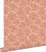 ESTAHome behang madeliefjes terracotta roze - 53 cm x 10.05 m - 131151