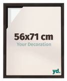 yd, Baklijst 56x71 cm Eiken Donker - Lijst voor Canvasdoek - MDF Lyon