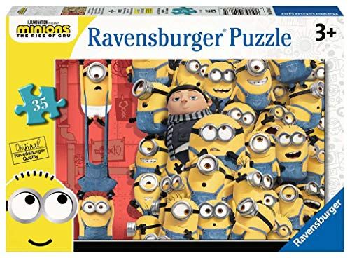 Ravensburger Minions 2 The Rise of Gru 35-delige puzzel voor kinderen van 3 jaar en ouder