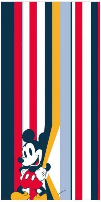 CERDÁ DISNEY - Mickey Mouse Badhanddoek - Katoen - Multi color - 90 x 180 cm
