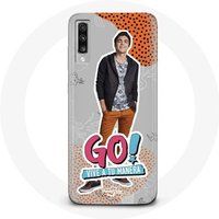 Maniacase Hoesje voor Samsung Galaxy A50 Streef je dromen na alvaro Paz Go! vive a tu manera