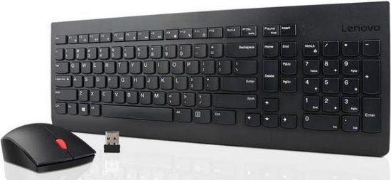 Lenovo 4X30M39497 - Draadloos toetsenbord met muis - US QWERTY - Zwart
