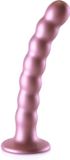 Ouch! by Shots Shots Ouch! OU823ROS Beaded G-Spot Dildo 16.5 cm Rose Gold