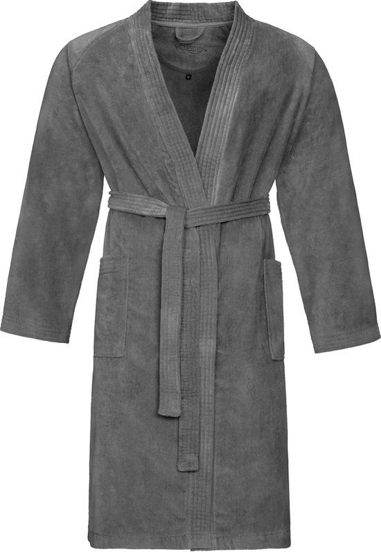 Vossen Badjas Dallas - flanell XL - Katoen - Unisex - Maat XL
