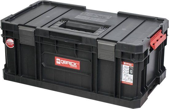 Qbrick System Gereedschapskoffer Systeem TWEE - 2 organizer - Zwart - Kunststof