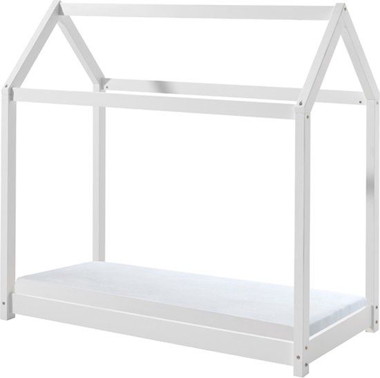 Vipack Cabane Bed - 70 x 140 cm - Wit