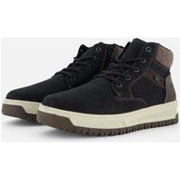 Rieker Rieker Veterboots zwart Nubuck