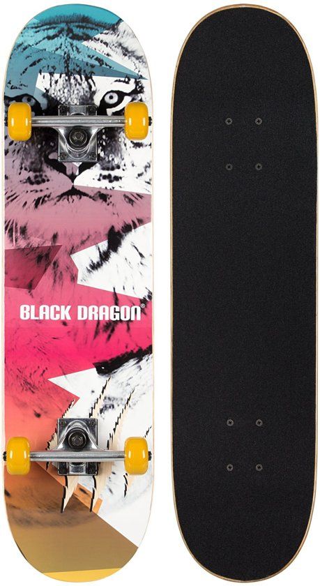Black Dragon 52NS Skateboard - Street Natives