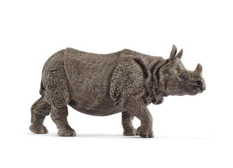 Schleich Wild Life Indian rhinoceros 14816 - Grijs