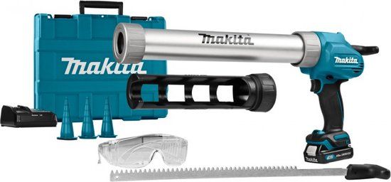 Makita CG100DSAX 12 V Max Lijm- en kitspuit in koffer