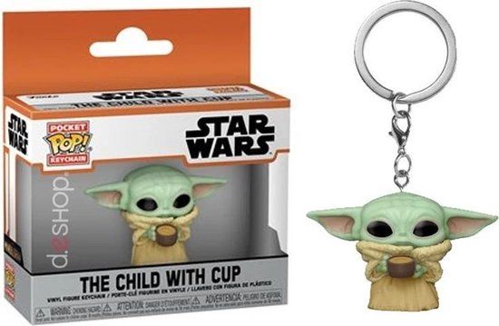 Merchandise Funko Pocket Pop! Keychain: Star Wars The Mandalorian - The Child with Cup
