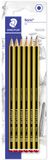 Staedtler Noris 120 HB Potloden, 6 Stuks