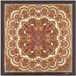 Roeckl Doek 'FINE PAISLEY NICKY' azuur / safraan / zwart / wit