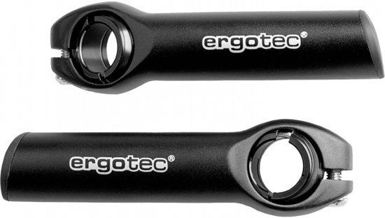 ERGOTEC Bar Ends Evo 1 Zwart