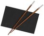 Cosy&Trendy Sushi serveerplank 18 cm met 2 eetstokjes wit