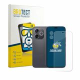 BROTECT Screenprotector voor Honor 600 Lite (Voor+Camera) Beschermglas transparant