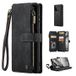 Caseme Étui Portefeuille Samsung Galaxy A53 5G Multifonctionnel C30 - Noir