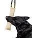 DINGO 10538 Jute sleepspeelgoed, sterk 1 handvat, trektouw voor hondentraining, ophalen, bijtenwerk, prooiaandrijving, touwtrekken, plezier, handgemaakte fopspeen, 60 cm, natuurlijke kleur