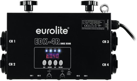 EUROLITE EDX-4RT DMX RDM Truss Dimmer Pack