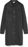Vero Moda VMJENNIE Korte Denim Jurk Black Denim XS