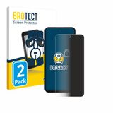 BROTECT - privacy screenprotector voor Oukitel C69 - Folie Beschermfolie Blauwlichtfilter 2 Stuks