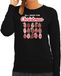 Bellatio Decorations foute kersttrui/sweater voor dames - All I want for Christmas - vagina - zwart L