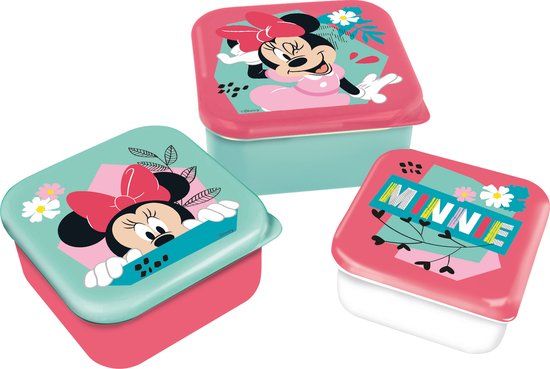 Stor Disney's Minnie Mouse 3-in-1 Snackdoosjes