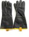 Yakiniku BBQ Luxe Handschoenen - Echt Leder - Hittebestendig tot 200°C - Kevlar Voering - Zwart