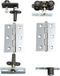Henderson Ensemble de portes pliantes Husky Folding - Aluminium/Métallique - 40 kg