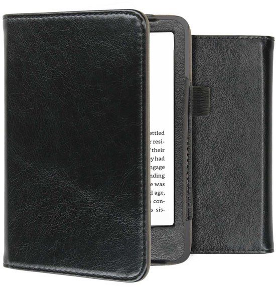 imoshion Ploonk B.V. Ereader Hoes - Geschikt voor Amazon Kindle (2022) 11th gen/Amazon Kindle (2024) - Zwart
