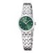 Festina F20746/5 Dames Polshorloge Groen Wijzerplaat Zilverkleurig Stalen Band