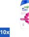 Head & Shoulders Smooth & Silky Shampoo - 10 x 250ml