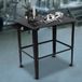 Table de soudage Composants de bricolage avec pieds en métal Table de travail pliable Table de soudage indépendante en acier au carbone Pieds antidérapants réglables en hauteur Capacité de charge jusqu'à 598 kg