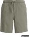 JACK & JONES Jaiden Wavy Jogger Short Reg relaxed fit - short de jogging pour homme - vert (vetiver)