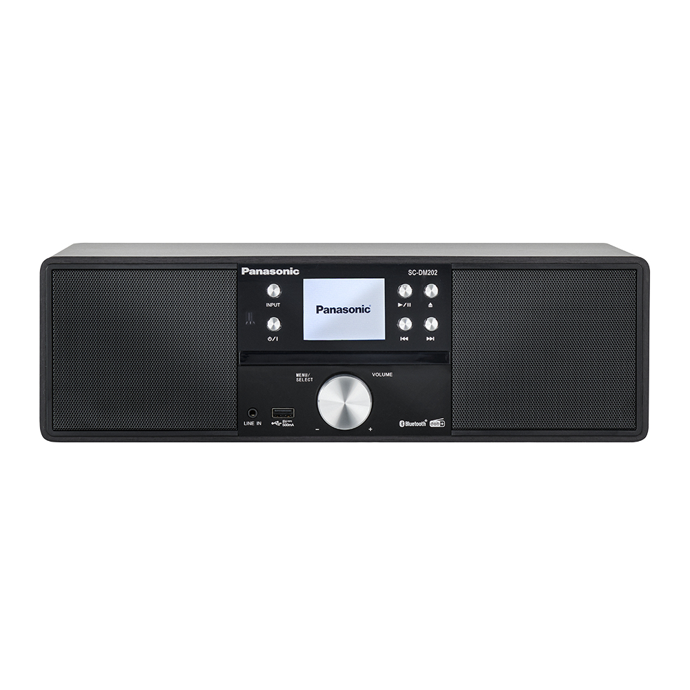 Panasonic HiFi Micro Anlage DAB+ SC-DM202EG-K schwarz mit Bluetooth