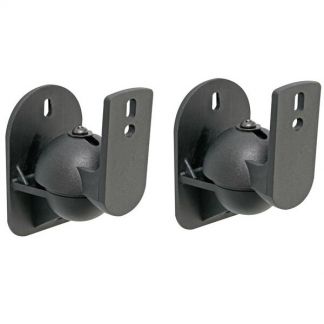 Velleman Beugels voor luidspreker 2 stuks (Max. 3.5 kg, Kantelbaar, Zwart)