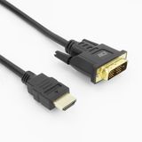 ACT HDMI-A male naar DVI-D male adapterkabel, 5 meter AK3737