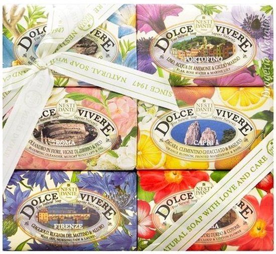Nesti Dante Dolce Vivere Zeepset - 6 x 150g