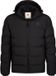 Petrol Industries quilted winterjas - zwart