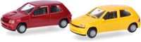 Herpa Renault Clio 16V Rood / Geel