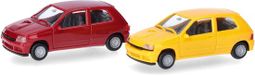 Herpa Renault Clio 16V Rood / Geel